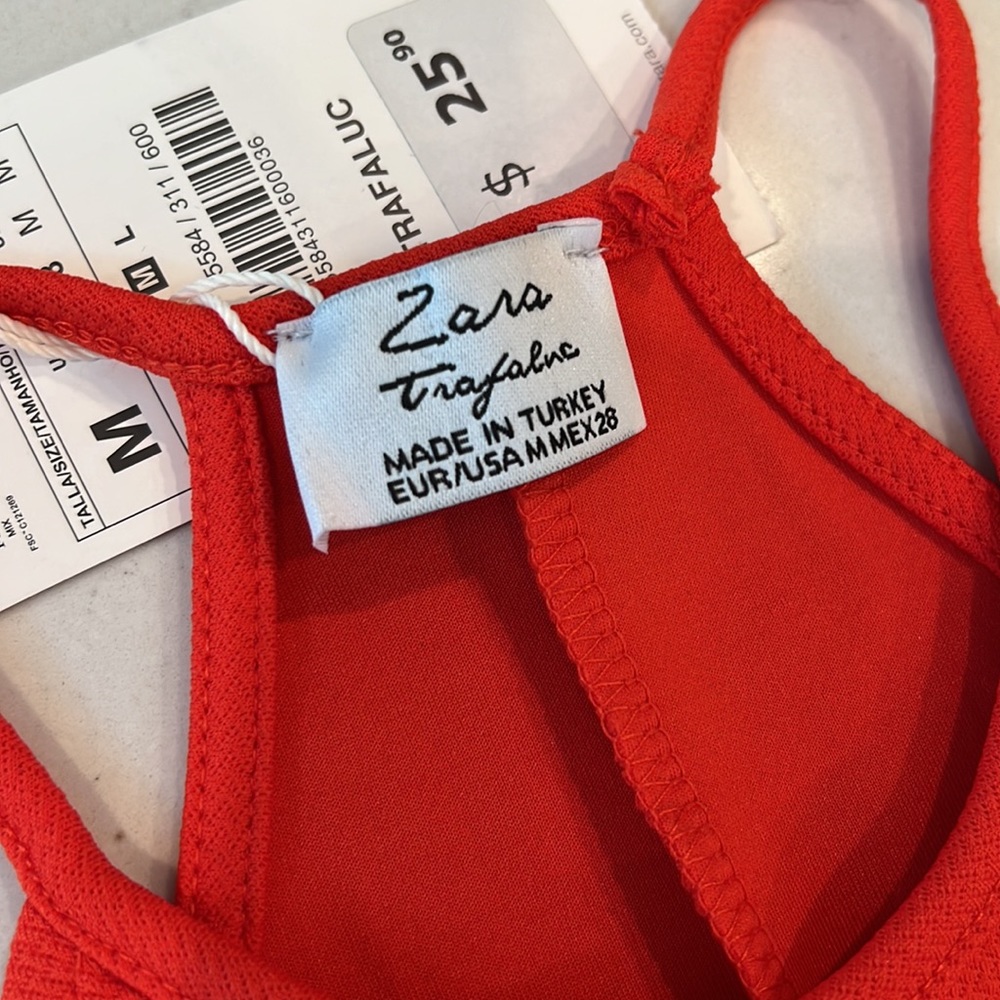 Zara red dress - Picture 2 of 3